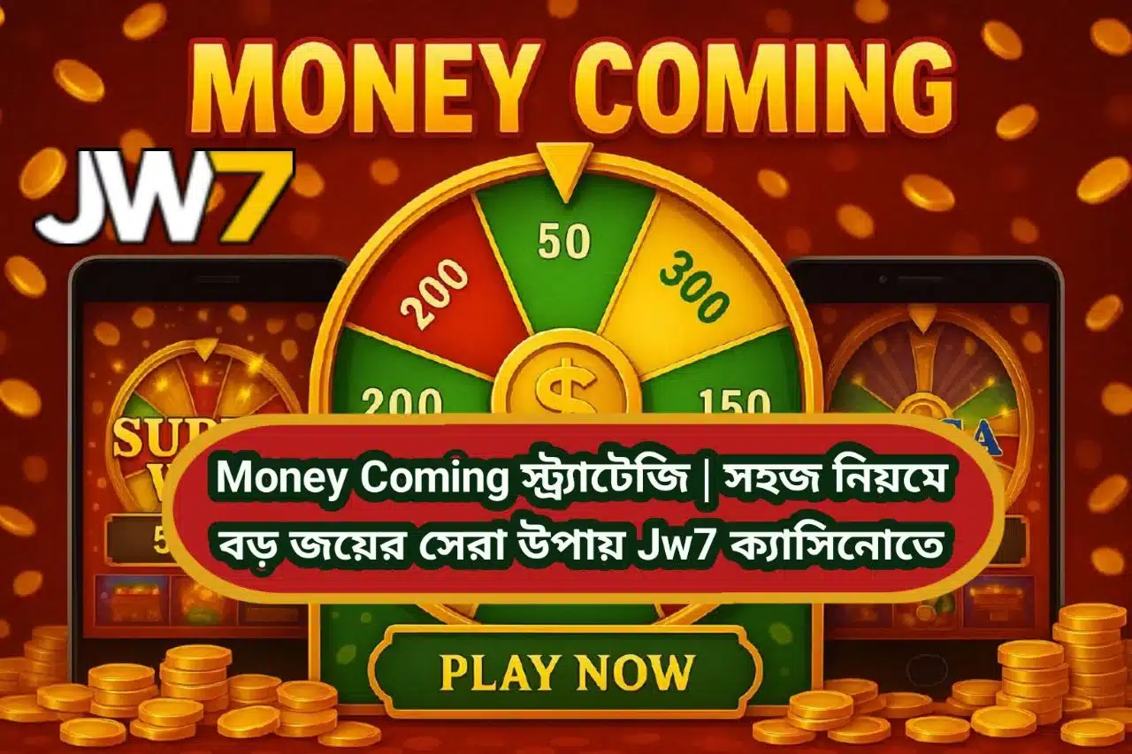 Money Coming স্ট্র্যাটেজি | সহজ নিয়মে বড় জয়ের সেরা উপায় Jw7 ক্যাসিনোতে