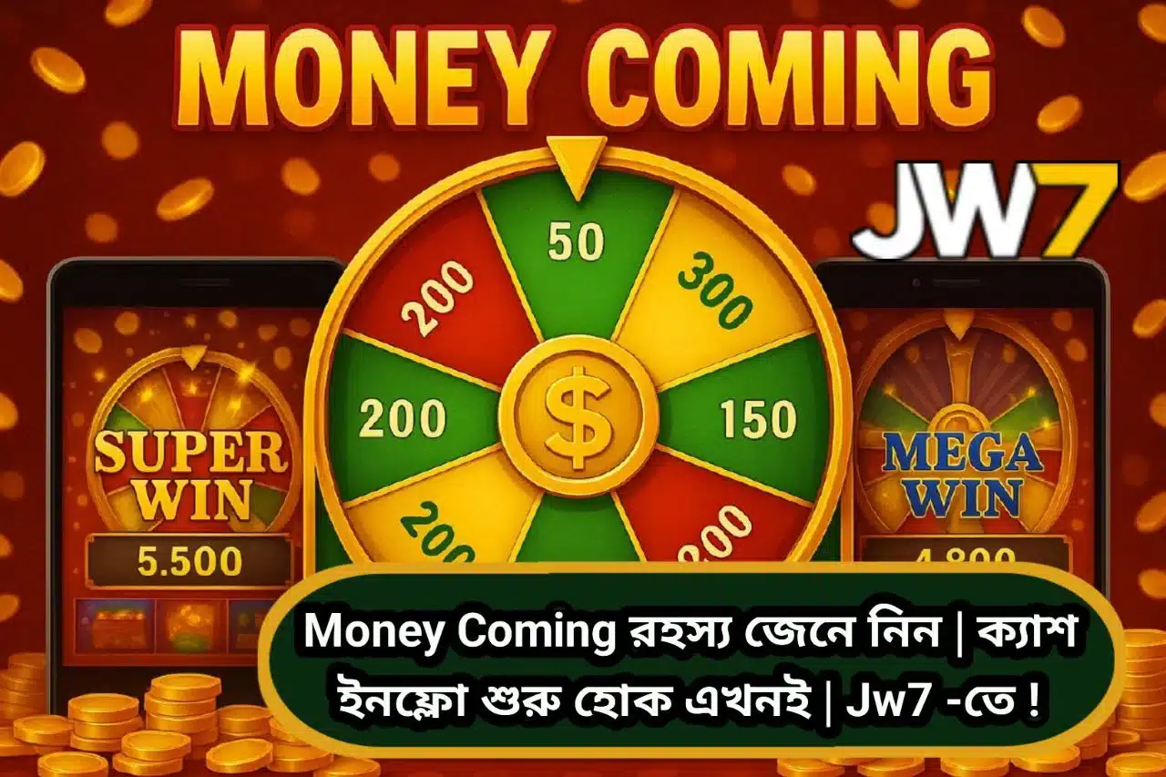 Money Coming রহস্য জেনে নিন | ক্যাশ ইনফ্লো শুরু হোক এখনই | Jw7 -তে !